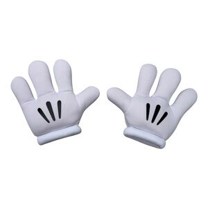 Disney Parks Mickey Mouse Plush Costume Gloves, Adult Size Character Hands